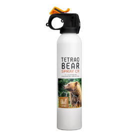 Sprej obranný pred medveďom TETRAO Bear Spray CR bez puzdra - 300ml - foto